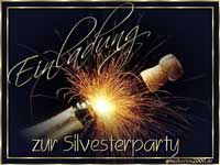 Einladung zur Silvesterparty