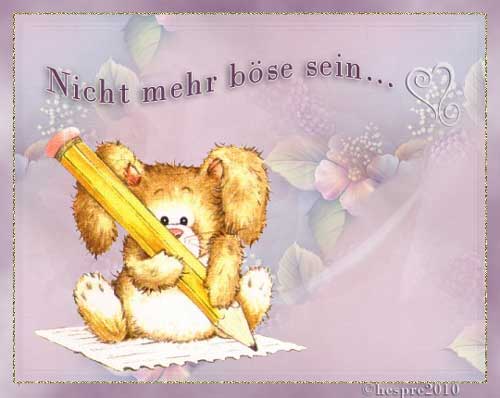 Hab es nicht so gemeint