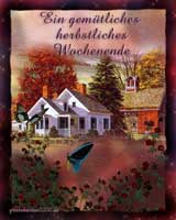 herbstliche Wochenendgrüße